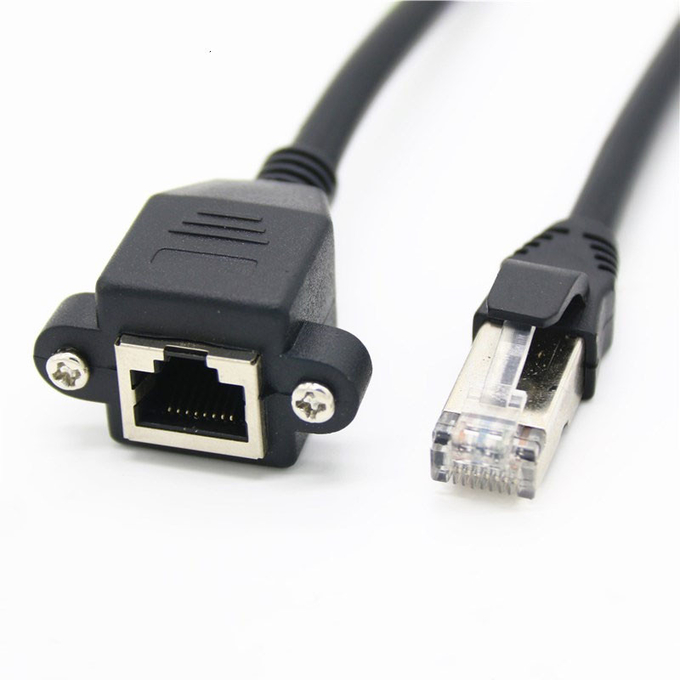 Network Cable Adapter Shielded Network Cable Cables Portable Single Port 3