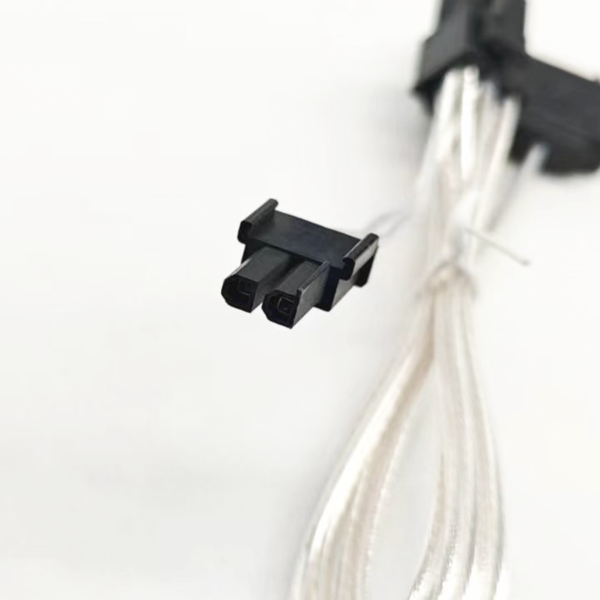 Teflon 40cm high temperature SATA to 8 pin cable