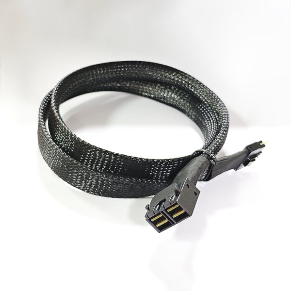 .empty plug MINI SAS 8654 8i male to SAS HD 8644 double female