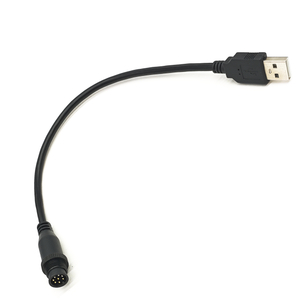 Custom M12 cable with another Molex 502578080